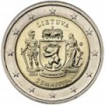 2евро 2019 г. Литва(13) - 3049 - аверс