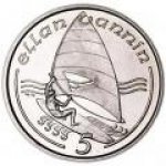 5 пенсов 1988 г.   Остров Мэн  (15) - 8204 - аверс