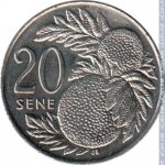 20 сене 2006 г. Самоа(19) - 1071 - реверс