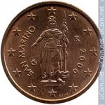 2 цента 2006 г. Сан-Марино(19) -60744 - реверс