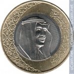1 риял 2016 г. Саудовская Аравия(19) -804 - реверс
