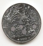 10 евро 2016 г. Франция(24)-  39539 - реверс