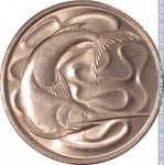 20 центов 1967 г. Сингапур(19) - 3227 - реверс