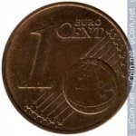 1 цент 2009 г. Словакия(20) - 5811 - аверс