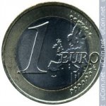 1 евро 2009 г. Словакия(20) - 5811 - аверс