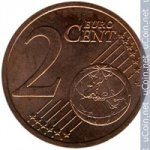 2 цента 2009 г. Словакия(20) - 5811 - аверс