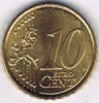 10 центов 2014 г. Словакия(20) - 5811 - аверс