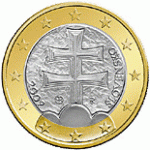 1 евро 2014 г. Словакия(20) - 5811 - реверс