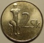 2 кроны 2007 г. Словакия(20) - 5811 - аверс
