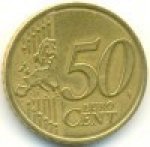 50 центов 2014 г. Словакия(20) - 5811 - аверс