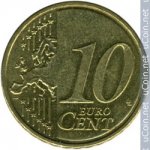 10 центов 2007 г. Словения(20) -5330 - аверс