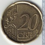 20 центов 2007 г. Словения(20) -5330 - аверс