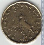 20 центов 2007 г. Словения(20) -5330 - реверс