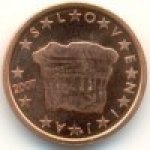 2 цента 2007 г. Словения(20) -5330 - реверс