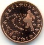 5 центов 2007 г. Словения(20) -5330 - реверс