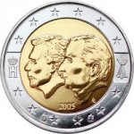 2евро 2005 г. Бельгия(3) - 15089 - аверс