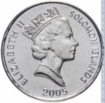 10 центов 2005 г. Соломоновы острова(20) - 607 - аверс