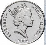20 центов 2005 г. Соломоновы острова(20) - 607 - аверс