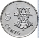 5 центов 2005 г. Соломоновы острова(20) - 607 - реверс