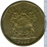 10 центов 1999 г. ЮАР(26) - 385 - реверс