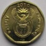 10 центов 2010 г. ЮАР(26) - 385 - реверс