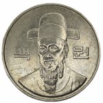 100 вон 1990 г. Корея Южная(12) -1084 - аверс
