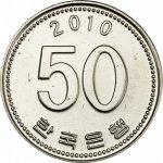 50 вон 2001 г. Корея Южная(12) -1084 - реверс