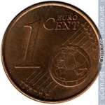 1 цент 2007 г. Испания(10) -12911 - аверс