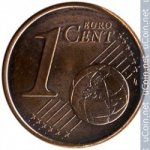 1 цент 2011 г. Испания(10) -12911 - аверс