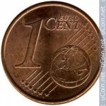 1 цент 2012 г. Испания(10) -12911 - аверс