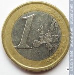 1 евро 2002 г. Испания(10) -12911 - аверс