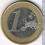 1 евро 2011 г. Испания(10) -12911 - реверс
