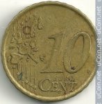 10 центов 2000 г. Испания(10) -12911 - аверс