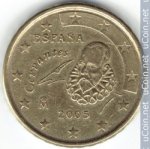10 центов 2005 г. Испания(10) -12911 - аверс