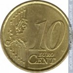 10 центов 2009 г. Испания(10) -12911 - аверс