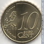 10 центов 2015 г. Испания(10) -12911 - аверс