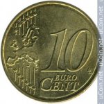 10 центов 2007 г. Испания(10) -12911 - аверс