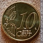 10 центов 2018 г. Испания(10) -12911 - аверс