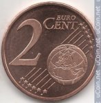2 цента 2023 г. Хорватия(19) -10.5 - аверс