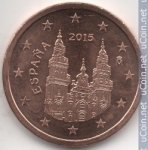 2 цента 2012 г. Испания(10) -12911 - реверс