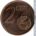 2 цента 2010 г. Испания(10) -12911 - аверс