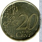 20 центов 1999 г. Испания(10) -12911 - аверс