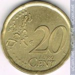 20 центов 2001 г. Испания(10) -12911 - аверс