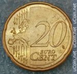 20 центов 2008 г. Испания(10) -12911 - аверс