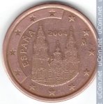 5 центов 2004 г. Испания(10) -12911 - аверс