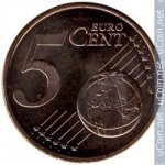 5 центов 2010 г. Испания(10) -12911 - аверс
