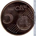 5 центов 2007 г. Испания(10) -12911 - аверс