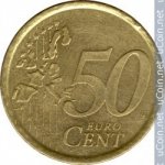 50 центов 2000 г. Испания(10) -12911 - аверс