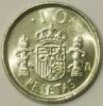 10 песет 1998 г. Испания(10) -12911 - аверс