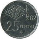 25 песет 1980 г. Испания(10) -12911 - аверс